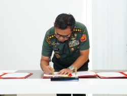 Kasum TNI Tandatangani Berita Acara Komitmen RB TNI Tahun 2024