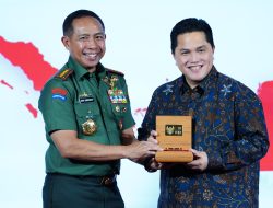 Pererat Kerjasama, TNI dan Kementerian BUMN Tandatangani Nota Kesepahaman