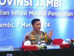 Sambut Ramadhan 2024 dan Antisipasi Inflasi, Kapolda Jambi Ikuti High Level Meeting TPID