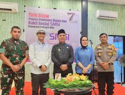 SMSI Inhil Gelar Syukuran Anniversary ke 7, Ini Harapan PJ Bupati H.Herman