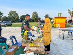 Berdayakan UMKM,Kodim 0203/Langkat Gelar Festival Bazar Ramadhan