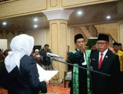 Lantik Sekda, Ini Kata Bupati Musi Rawas Hj. Ratna Machmud