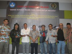 Diskusi Depmufil PWI Pusat dan Kemendikbudristek RI, Bisnis Konser Musik dan Cuan untuk Negara