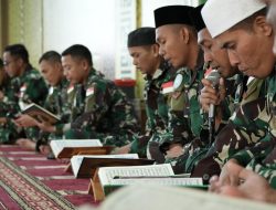 Satgas Yonmek TNI Konga XXIII-R/UNIFIL Khataman Quran di Adshit Al Qusayr