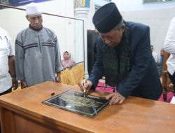 Wagub Jambi H Abdullah Sani Resmikan Mesjid Jami’ Al Hidayatussholihin