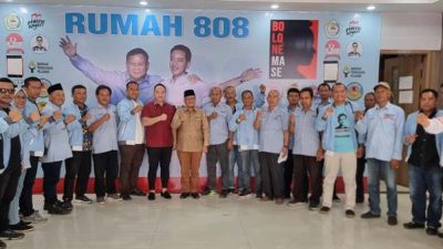 Rumah 808 All-Out Mendukung Ketua TKD Kota Jambi H Maulana Menuju BH 1 AZ