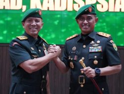 Mayjen TNI Mohammad Naudi Nurdika Secara Resmi Menerima Tongkat Komando Pangdam II/Sriwijaya 