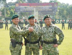 Letjen TNI M. Saleh Mustafa Pimpin Sertijab Pangdivif 2 Kostrad 