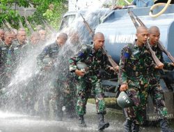 Latih Ketahanan Jasmani, Siswa Satdik – 1 Kodiklatal Latihan Kemampuan March di Keppri