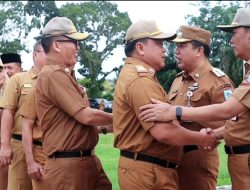 Pemkab Merangin Halal Bihalal Akbar di Lapangan