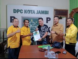 Gaspoll Untuk BH 1 Kota Jambi, Budi Setiawan Daftar Pertama Bakal Calon Walikota Jambi ke PKB