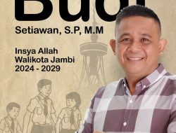 Jejak Langkah Budi Setiawan Dedikasikan Dirinya Untuk Kota Jambi Berbudi