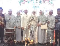 Keluarga Besar Kerukunan Bubuhan Banjar Provinsi Jambi Sambut Hangat Cawako Budi Setiawan Jadi Saksi Nikah Echa dan Dinar 