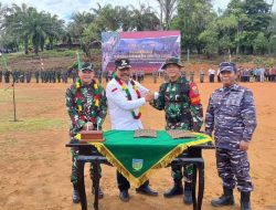 TMMD Ke-120 Tahun 2024 Kodim 0423/BU Resmi dibuka Bupati Bengkulu Utara 