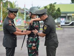 Pendidikan Pertama Tamtama TNI-AD Gel-I TA. 2024 Resmi Dibuka Oleh Danrindam II/Swj