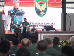 Pangdam II/Swj : Bekerja Profesional dan Jangan Persulit Anggota…!