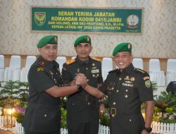 Brigjen TNI Rachmad Pimpin Acara Sertijab Dandim 0415/Jambi