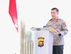 Irjen Pol. Rusdi Hartono Membuka Langsung Rakerwas Jajaran Polda Jambi Tahun 2024