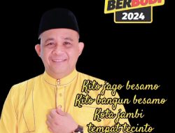 Cawako Jambi Budi Setiawan Sudah Punya Strategi Pembangunan Mengatasi Banjir