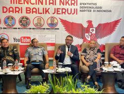 Cegah Terorisme dan Radikalisme Melalui FGD “Mencintai NKRI dari Balik Jeruji”