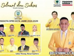 Soal Survei Internal Golkar, Budi Setiawan : yang Jelas Kita Dapat Kursi 8 di DPRD Kota Jambi