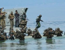 Operasi Hantai Berhasil Pertahankan Pantai Ketapang Pesawaran Lampung