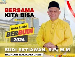 All Out dan Solid, Seluruh Kader Golkar Kota Jambi Dukung Budi Setiawan Sebagai Cawako Jambi 2024