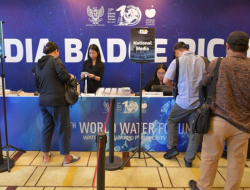 Tercatat 700-an Media Bakal Meliput Kegiatan World Water Forum ke-10 di Bali