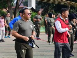 Jumat Sehat, Korem 044/Gapo Ikuti Olahraga Bersama Pangdam II/Swj