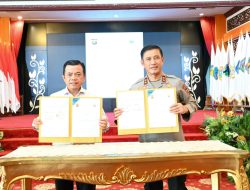 Kapolda Jambi Lakukan Penandatanganan NPHD Pengamanan Pilkada Serentak 2024