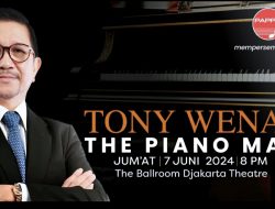 Tony Wenas, Pianis Terkemuka Indonesia, Tunda Keberangkatannya ke Amerika Demi Konser Tunggal Spektakuler