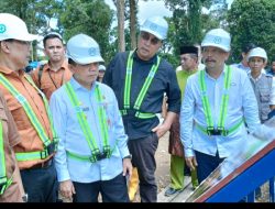 Al Haris Lakukan Peletakan Emas Prosesi Tegak Tiang Tuo, Mega Proyek Revitalisasi KCBN Muarajambi