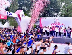 Panglima TNI Hadiri  Lomba Lari Kemala Run 2024 di ICE BSD Tangerang Selatan