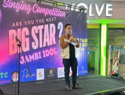 Buka Acara Jambi Idol, Cawako Budi Setiawan Dukung Kreatifitas dan Kompetisi Anak-anak Muda