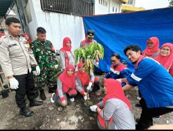 Pertamina Bantu Pengembangan Posyandu dengan Aksi Penanaman Pohon dan Pemberian Bantuan Alat Kesehatan di Kelurahan Kasang