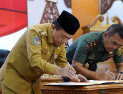 Gubernur Jambi H Al Haris Hibahkan Dana Pengamanan Pilkada 5,8 Miliar Kepada Korem 042/Gapu