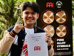 Eric Sudrajat Kembali Menjadi Brand Ambassador Brand Besar Cymbal Meinl Germany