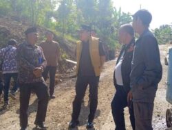 Cek Lokasi Proyek Perbaikan Jalan Beringin Tinggi, H Mukti : Perbaikan Jalan Ini Sebagai  Akses  3 Desa