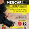 Mantap..Elaeis Media Group dan BPDPKS Gelar Pelatihan Content Creator Kelapa Sawit di Jambi