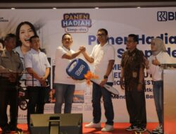 BRI Branch Office Medan Thamrin Kembali Gelar Panen Hadiah Simpedes periode Semester II Dengan Grandprize Mobil All New BRV