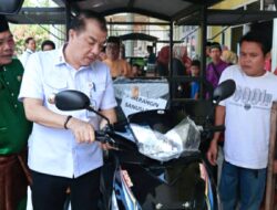 H Mukti: Manfaatkan Bantuan Sepeda Motor Niaga dengan Baik, Untuk Buka Bengkel dan Dagang Manisan keliling