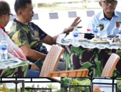 Jalin Silaturahmi, Danpasmar 3 Laksanakan Fun Shooting Bersama Perbakin Kabupaten Sorong