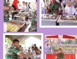 Kodam II/Sriwijaya Kembali Gelar “Dapur Masuk Sekolah”