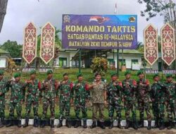 Dansatgas Yonzipur 5/ABW Sambut Kunjungan Kehormatan MLO Major Arief (TDM)