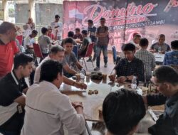 Semarakan Momen HUT ke-79 RI, Setwan DPRD Provinsi Jambi Gelar Turnamen Domino