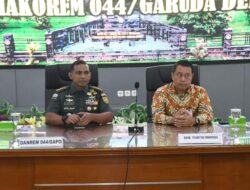 Korem 044/Gapo Terima Sosialisasi Perbankan