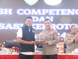 Divhubinter Polri Gelar English Competency Test dan Sosialisasi Keprotokoleran di Jambi 