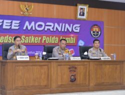 Bidhumas Laksanakan Coffee Morning Bersama Admin Medsos Satker Polda Jambi 