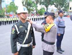 Kapolda Jambi Pimpin Apel Gelar Pasukan Operasi “Mantap Praja Siginjai 2024”