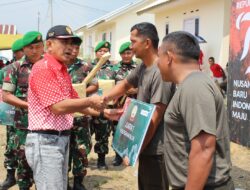 Danrem 042/Gapu Serahkan Kunci Rumah di Perumahan TWP – AD dan Gelar Perlombaan Perayaan HUT RI ke-79